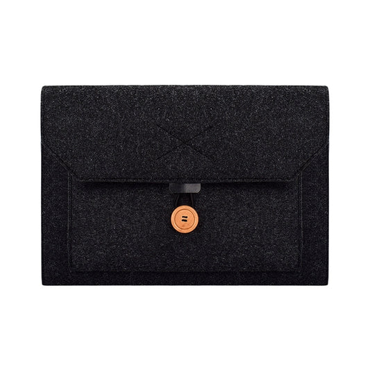 ND06 Multi-purpose Felt Button Laptop Inner Bag for 15.4 inch Laptop, 15.4 inch