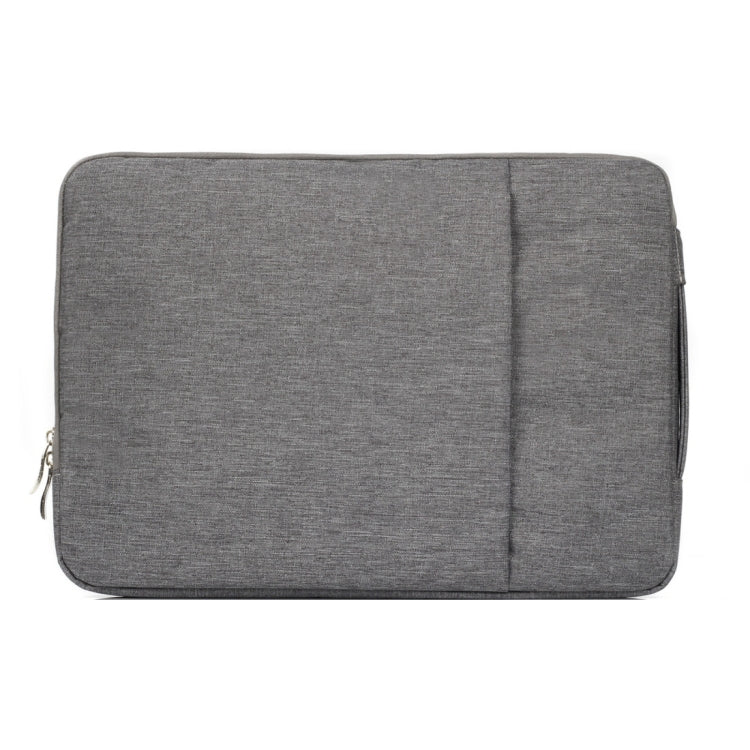 13.3 inch Universal Fashion Soft Laptop Denim Bags Portable Zipper Notebook Laptop Case Pouch for MacBook Air / Pro, Lenovo and other Laptops, Size: 35.5x26.5x2cm, 13.3 inch Grey, 13.3 inch Dark Blue, 13.3 inch Black