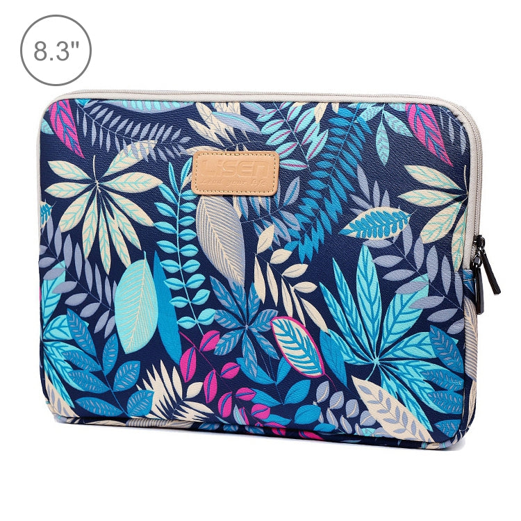 Lisen 8.3 inch Sleeve Case Colorful Leaves Zipper Briefcase Carrying Bag, 8.3 inch