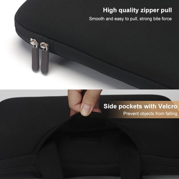 15.4 inch Portable Air Permeable Handheld Sleeve Bag for MacBook Air / Pro, Lenovo and other Laptops, Size: 38x27.5x3.5cm, 15.4 inch Grey, 15.4 inch Green, 15.4 inch Pink, 15.4 inch Black