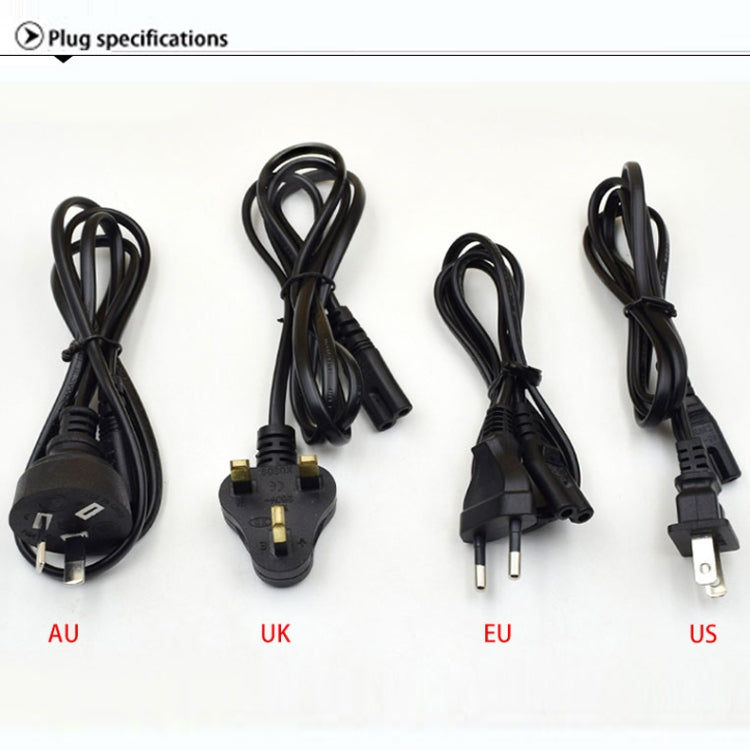 AC 100-240V 4 Slot Battery Charger for AA & AAA & 9V Ni-MH Battery, UK Plug