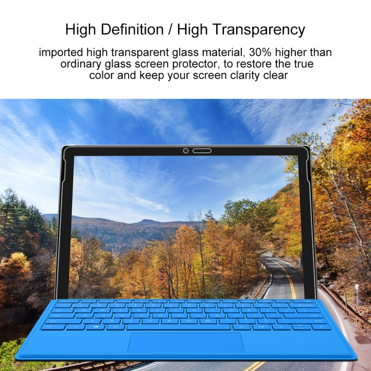 0.4mm 9H Surface Hardness Full Screen Tempered Glass Film for Microsoft Surface 3 10.8 inch, For Surface 3 10.8 inch