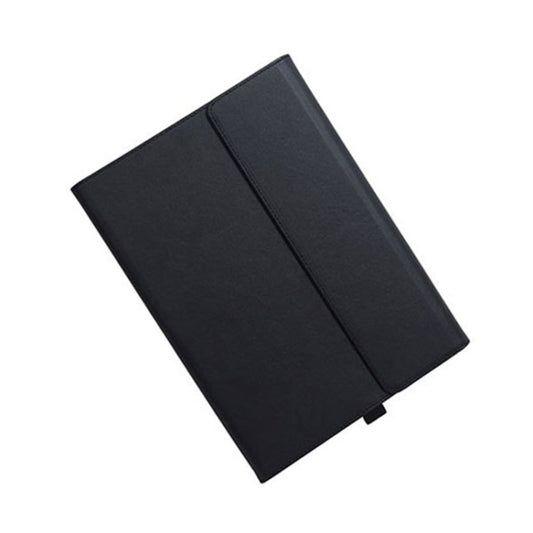 For Microsoft Surface Pro 7 / 7+ Microfiber Lambskin Texture Magnetic Horizontal Flip Leather Case with Pen Slot & Holder, Case