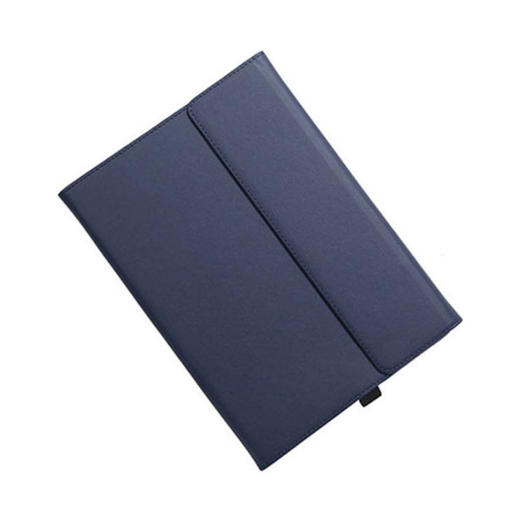 For Microsoft Surface Pro 7 / 7+ Microfiber Lambskin Texture Magnetic Horizontal Flip Leather Case with Pen Slot & Holder, Case