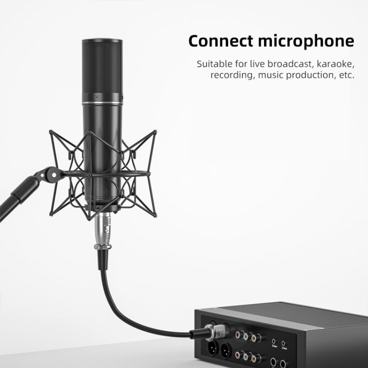 3m  3-Pin XLR Male to XLR Female Microphone Cable, Length: 3m