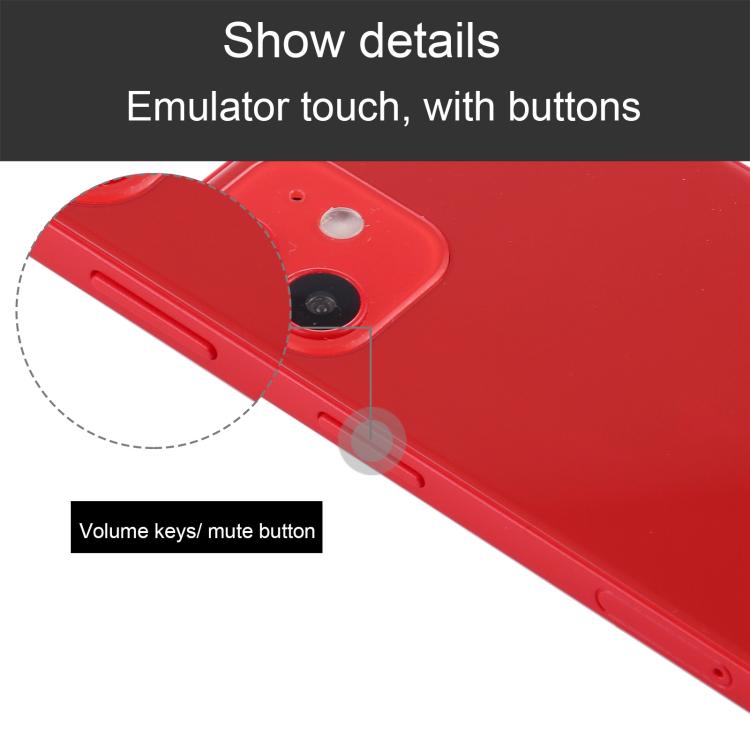 Black Screen Non-Working Fake Dummy Display Model for iPhone 12 mini (5.4 inch), For iPhone 12 mini Black Screen