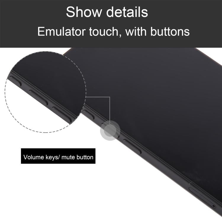 For iPhone 17 Black Screen Non-Working Fake Dummy Display Model, For iPhone 17 Black Screen