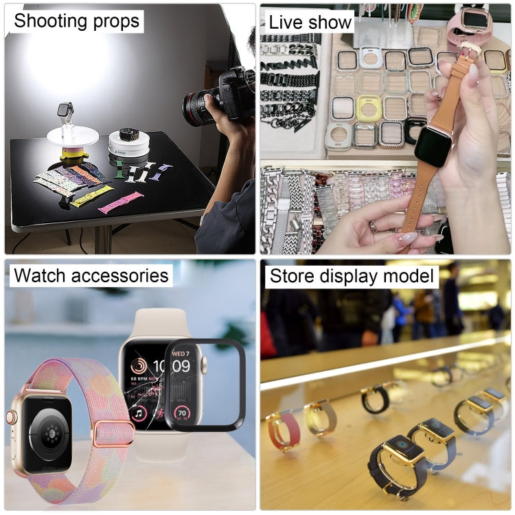 For Apple Watch SE 2022 44mm Black Screen Non-Working Fake Dummy Display Model, For Photographing Watch-strap, No Watchband, 44mm Black Screen, No Watchband, Watch SE 2022 44mm Black Screen, No Watchband