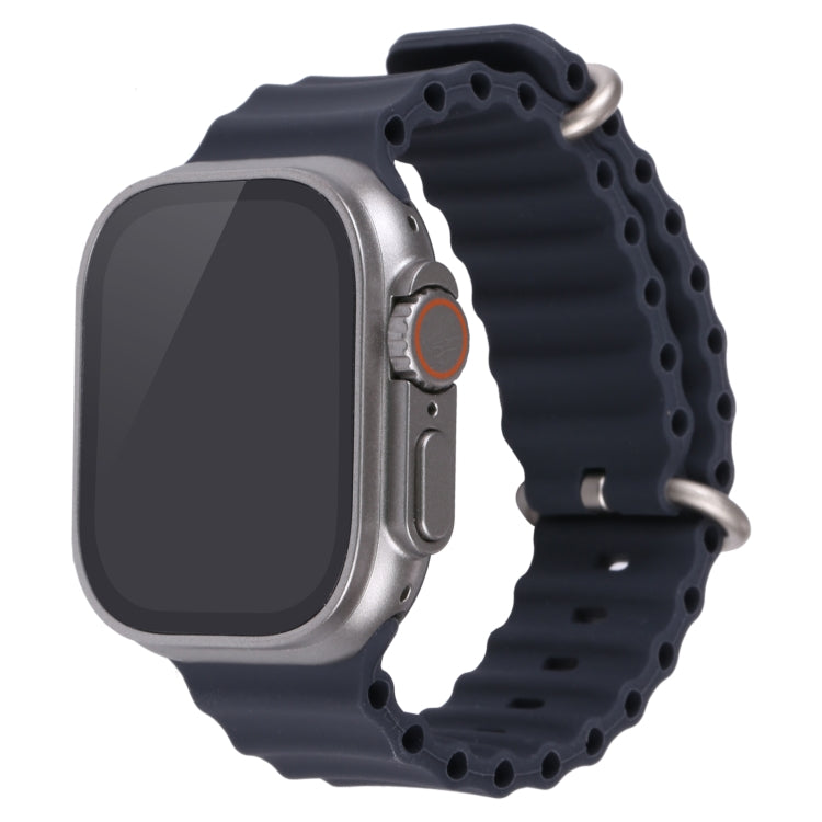 For Apple Watch Ultra 49mm Black Screen Non-Working Fake Dummy Display Model, 49mm Black Screen (White), 49mm Black Screen (Yellow), 49mm Black Screen (Dark Blue)