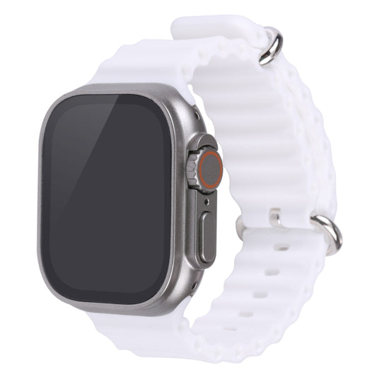 For Apple Watch Ultra 49mm Black Screen Non-Working Fake Dummy Display Model, 49mm Black Screen (White), 49mm Black Screen (Yellow), 49mm Black Screen (Dark Blue)