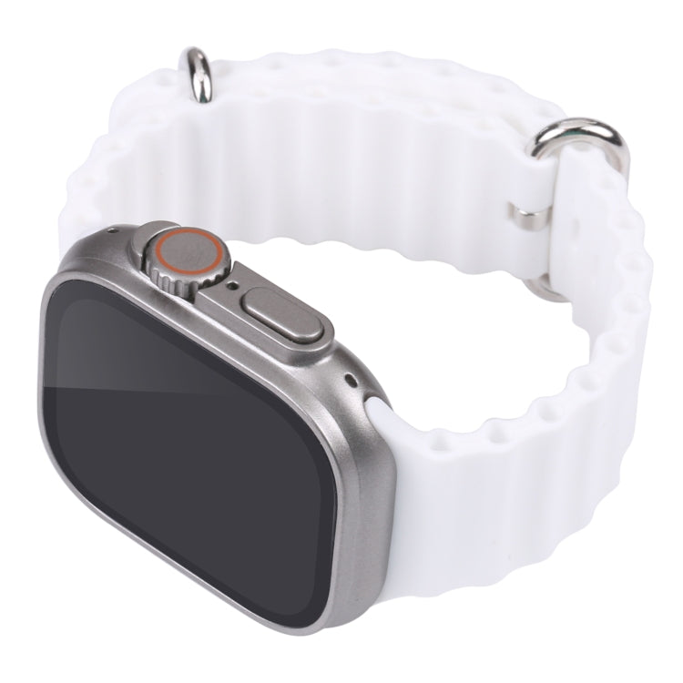 For Apple Watch Ultra 49mm Black Screen Non-Working Fake Dummy Display Model, 49mm Black Screen (White), 49mm Black Screen (Yellow), 49mm Black Screen (Dark Blue)