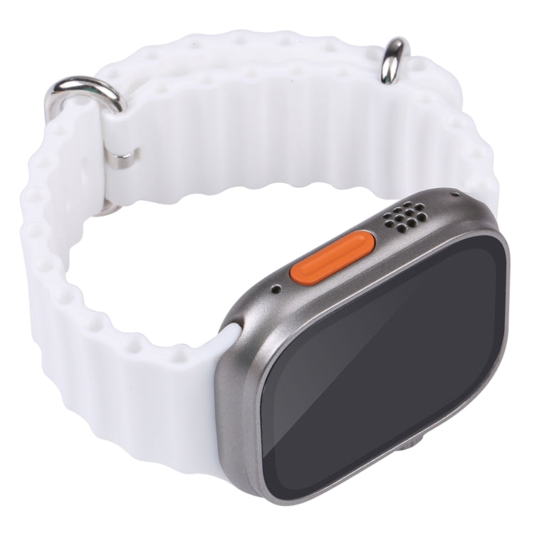 For Apple Watch Ultra 49mm Black Screen Non-Working Fake Dummy Display Model, 49mm Black Screen (White), 49mm Black Screen (Yellow), 49mm Black Screen (Dark Blue)