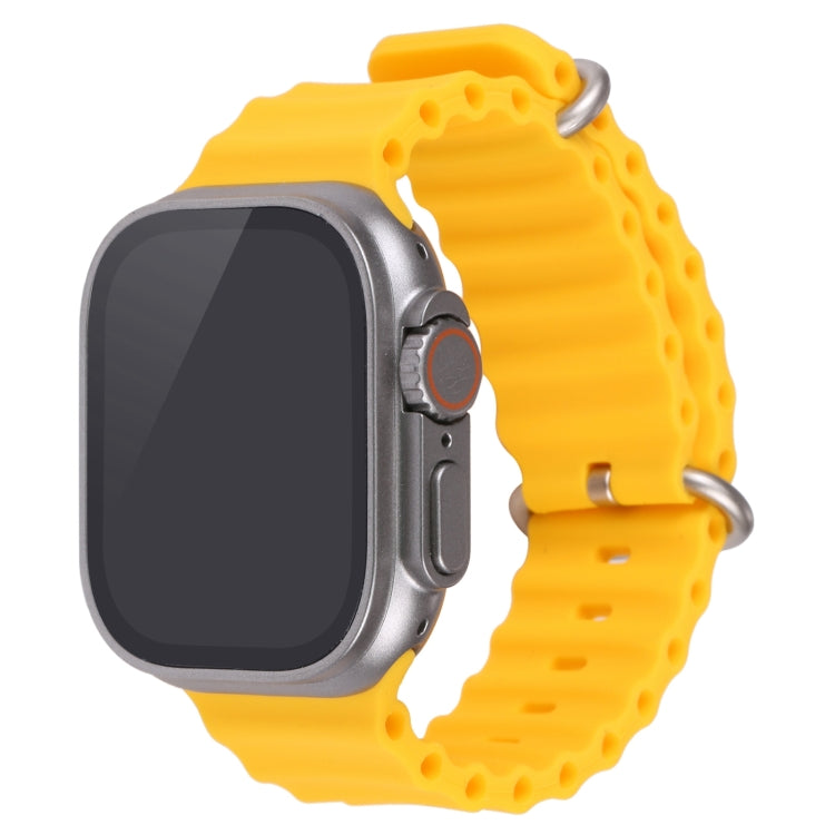 For Apple Watch Ultra 49mm Black Screen Non-Working Fake Dummy Display Model, 49mm Black Screen (Dark Blue), 49mm Black Screen (White), 49mm Black Screen (Yellow)