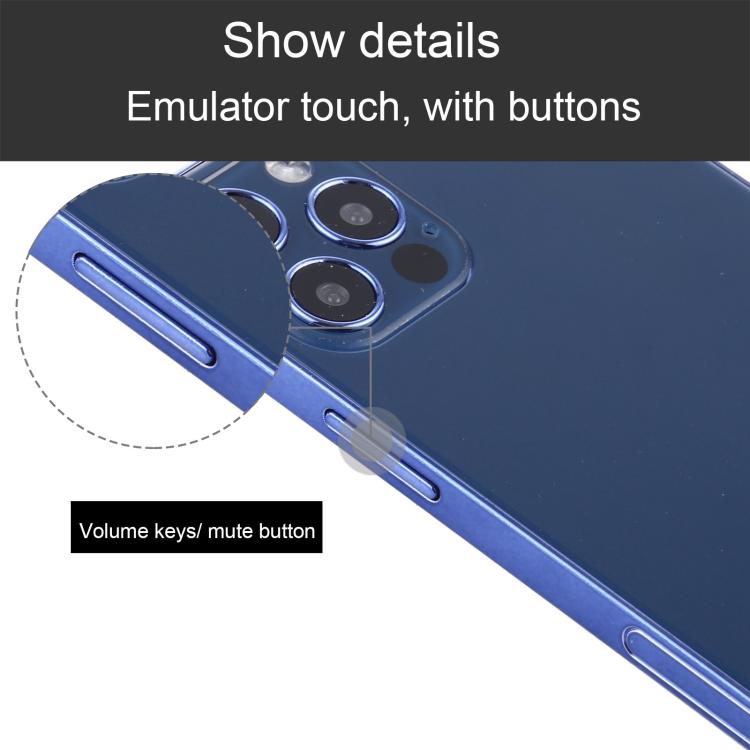 For iPhone 12 Pro Black Screen Non-Working Fake Dummy Display Model, Light Version, For iPhone 12 Pro Black Screen Light Version