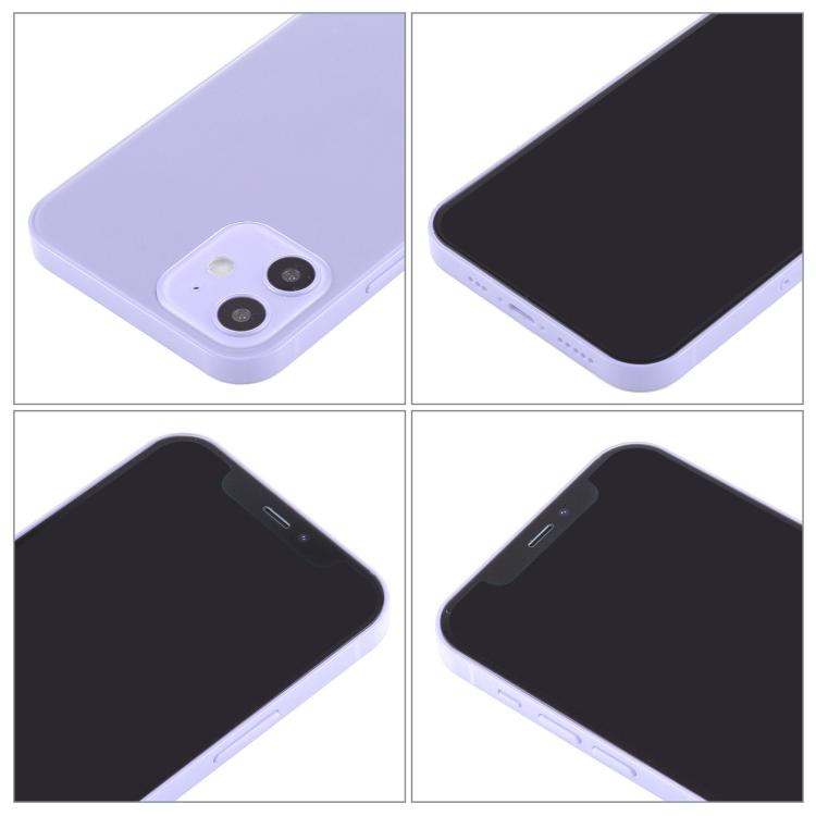 Black Screen Non-Working Fake Dummy Display Model for iPhone 12 mini (5.4 inch), Light Version, For iPhone 12 mini Black Screen Light Version