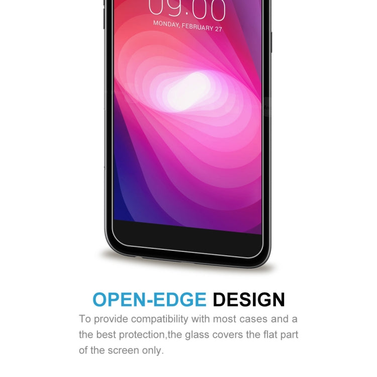 For LG X Power2 0.26mm 9H Surface Hardness Explosion-proof Non-full Screen Tempered Glass Screen Film, For X Power2