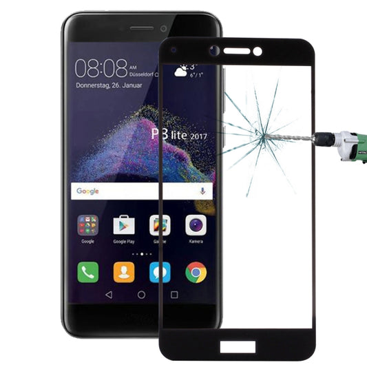 For Huawei P8 Lite (2017) 0.26mm 9H Surface Hardness Explosion-proof Full Screen Tempered Glass Screen Film, For P8 Lite (2017)
