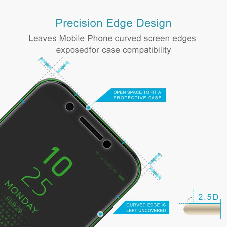 50 PCS 0.26mm 9H 2.5D Tempered Glass Film for Xiaomi Black Shark, For Black Shark