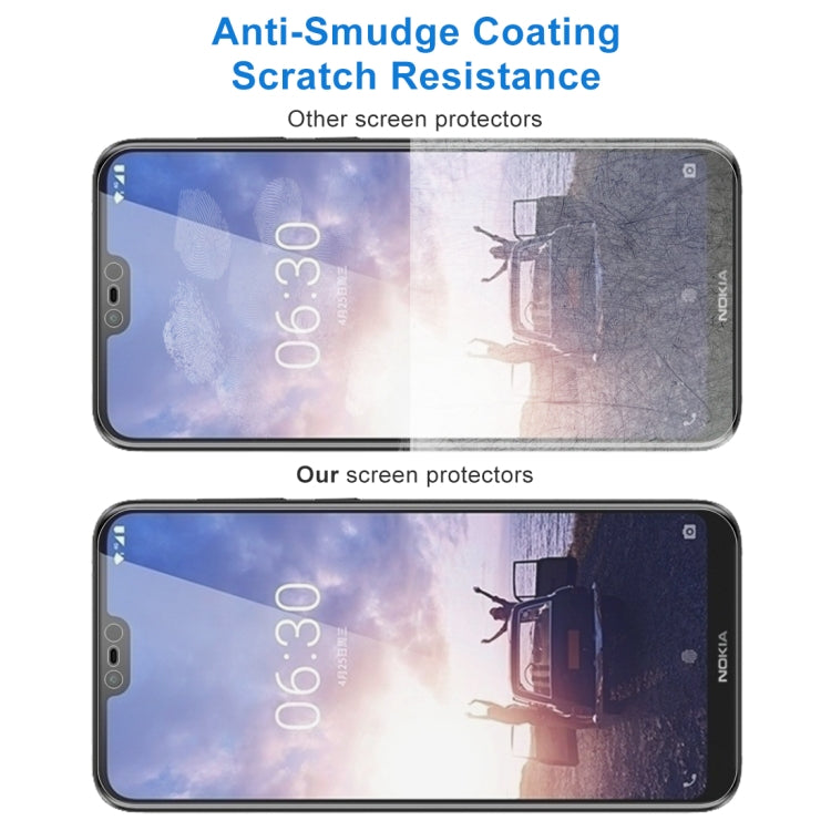 0.26mm 9H 2.5D Tempered Glass Film for Nokia X6, For Nokia X6 (1pc)
