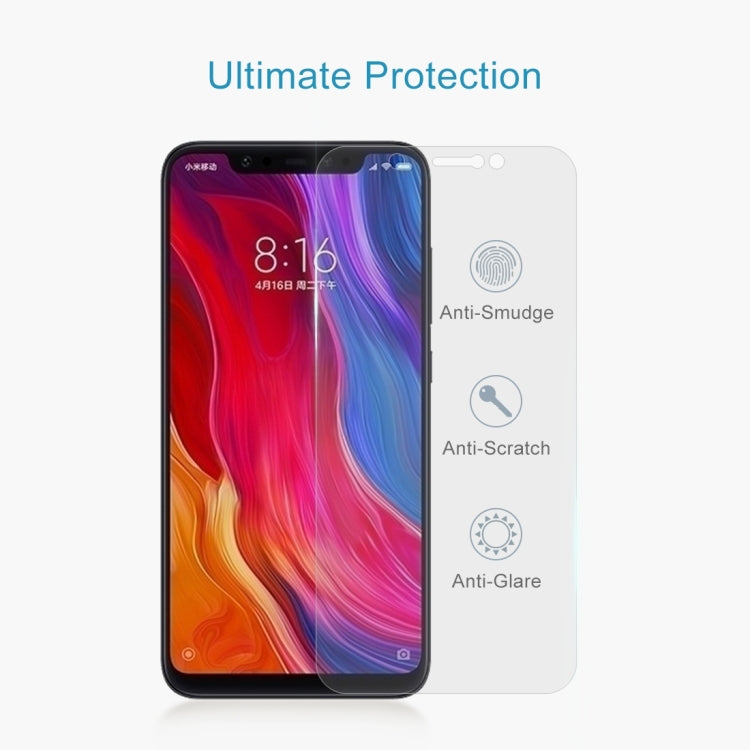 2 PCS 0.26mm 9H 2.5D Tempered Glass Film for Xiaomi Mi 8, For Mi 8 (2pcs)