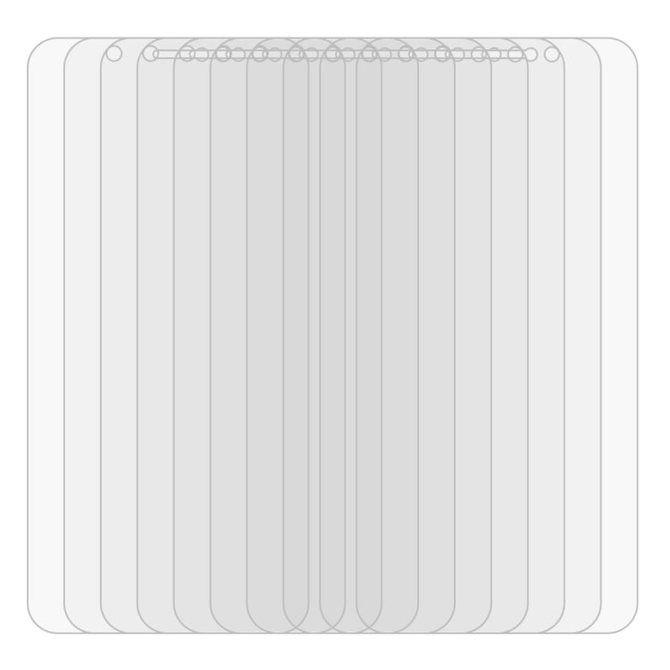 50 PCS 0.26mm 9H 2.5D Tempered Glass Film for Xiaomi Mi 8, For Mi 8 (50pcs)