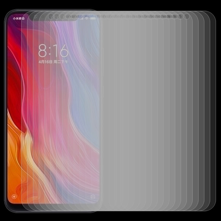 50 PCS 0.26mm 9H 2.5D Tempered Glass Film for Xiaomi Mi 8, For Mi 8 (50pcs)