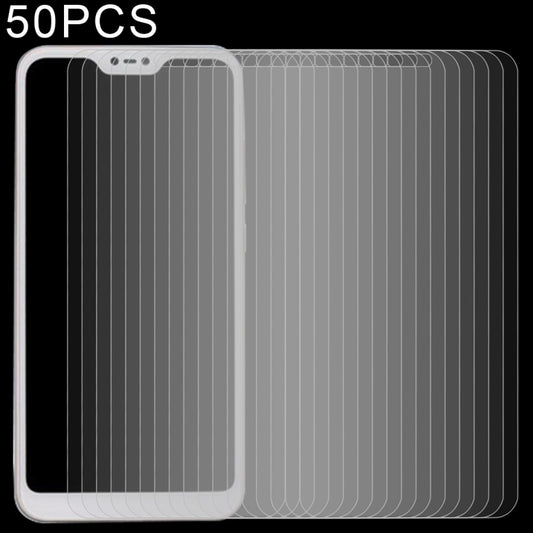 50 PCS 0.26mm 9H 2.5D Tempered Glass Film for Xiaomi Redmi 6 Pro / Mi A2 Lite, No Retail Package, For Redmi 6 Pro
