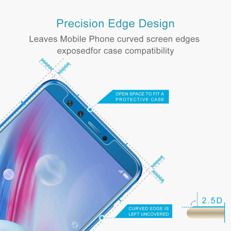 100PCS 9H 2.5D Tempered Glass Film for Huawei Honor 9 Lite, For Honor 9 Lite (100 PCS)