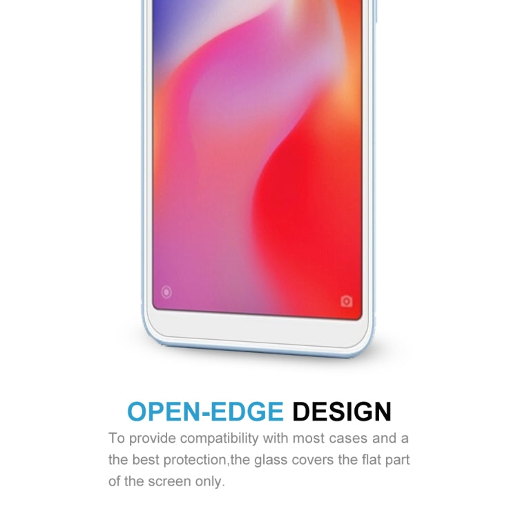 9H 2.5D Tempered Glass Film for Xiaomi Redmi 6A, For 6A (1 PCS)
