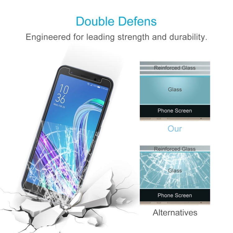 0.26mm 9H 2.5D Tempered Glass Film for ASUS ZenFone Live (L1) ZA550KL, For ZenFone Live (L1) ZA550KL(1 PC)