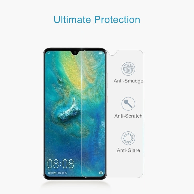 100 PCS 0.26mm 9H Surface Hardness 2.5D Curved Edge Tempered Glass Film for Huawei Mate 20, For Mate 20