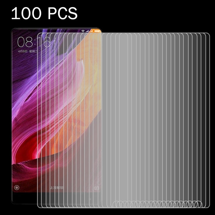 100 PCS for Xiaomi Mi Mix 0.26mm 9H Surface Hardness 2.5D Explosion-proof Tempered Glass Non-full Screen Film, For Xiaomi Mi Mix(100pcs)