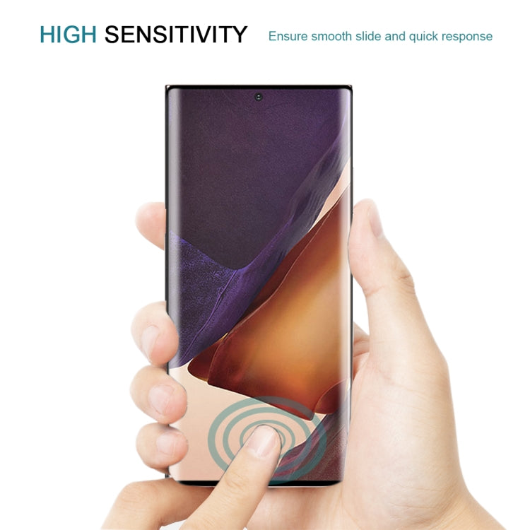 For Samsung Galaxy Note20 Ultra 25pcs 3D Curved Edge Full Screen Tempered Glass Film, For Samsung Galaxy Note20 Ultra