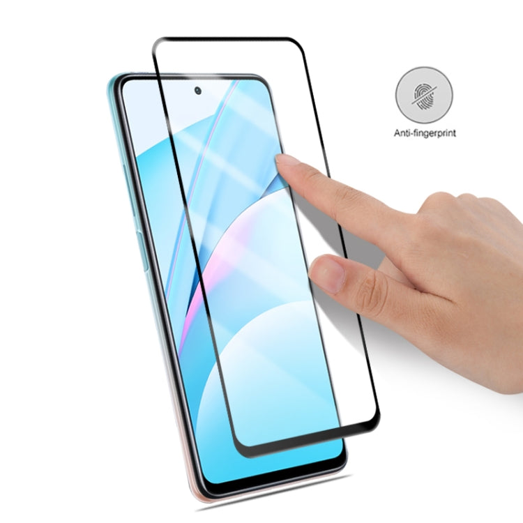 mocolo 0.33mm 9H 2.5D Full Glue Silk Print Tempered Glass Film for Xiaomi Mi 10T Lite, Support Fingerprint Unlock, For Xiaomi Mi 10T Lite