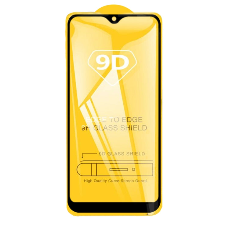 For LG K22 25 PCS 9D Full Glue Full Screen Tempered Glass Film