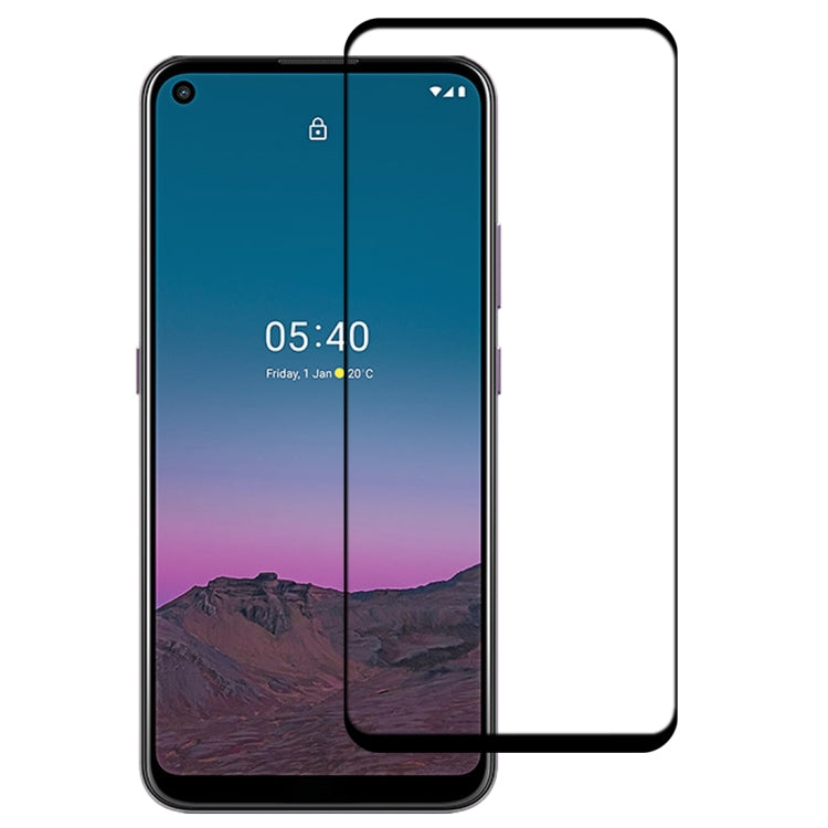 For Nokia 5.4 Full Glue Full Screen Tempered Glass Film, For Nokia 5.4 (1 PCS)