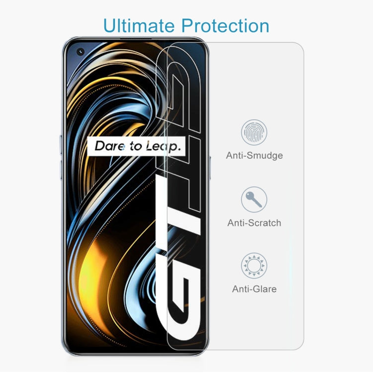 For OPPO Realme GT 5G / Realme GT Master 2.5D Non-Full Screen Tempered Glass Film, For OPPO Realme GT 5G / Realme GT Master (1 PCS)