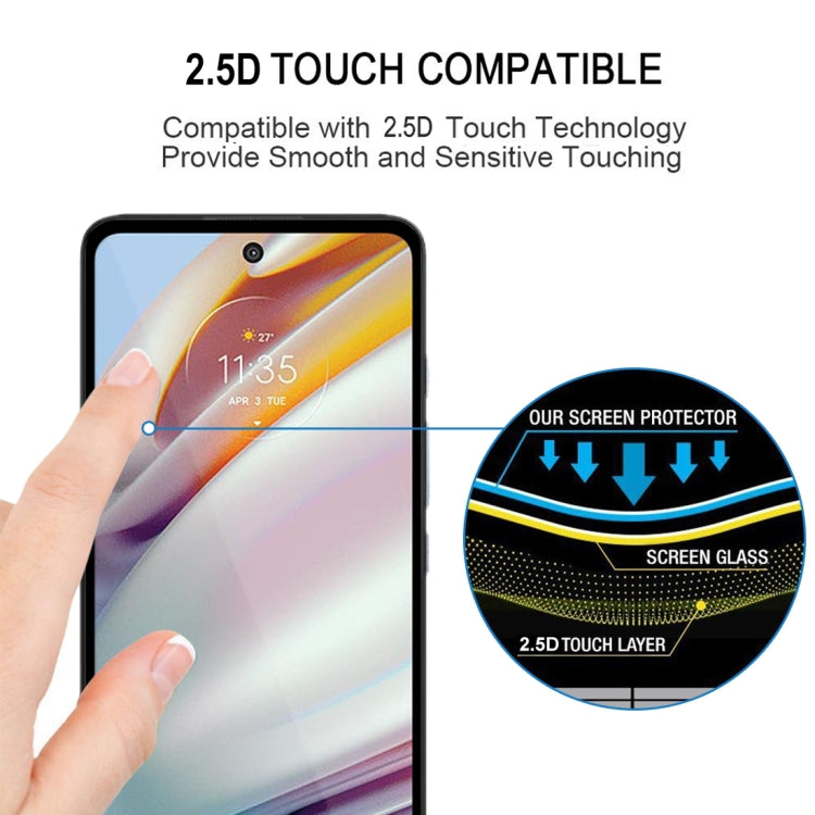 For Motorola Moto G60 / G51 / Moto G60S / G200 5G Full Glue Full Cover Screen Protector Tempered Glass Film, For Motorola Moto G60 / G51 / Moto G60S / G200 5G (1 PC)