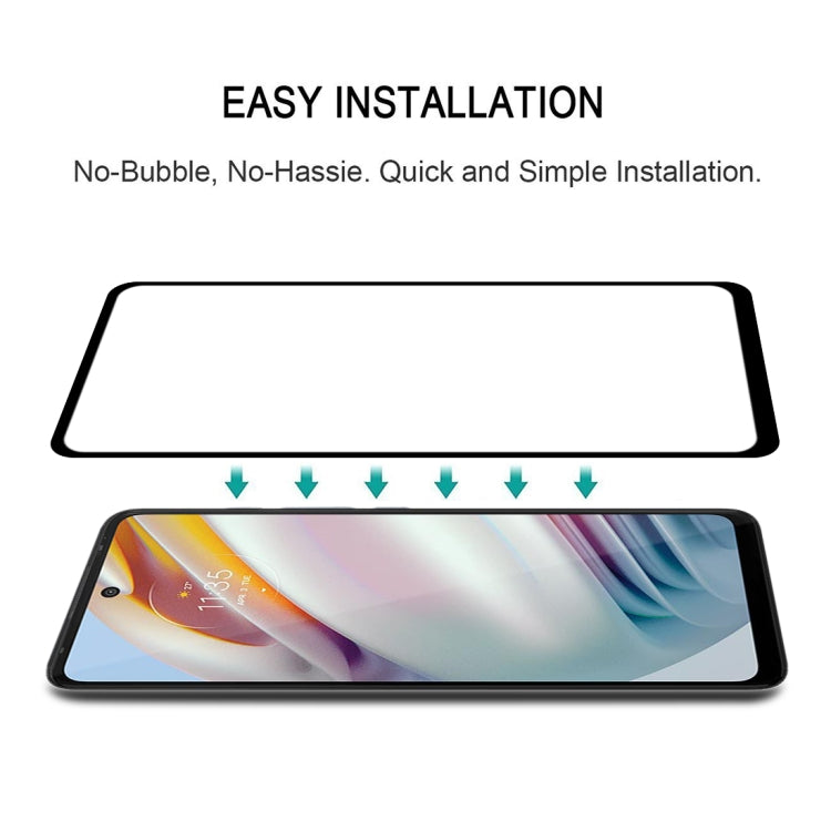 For Motorola Moto G60 / G51 / Moto G60S / G200 5G Full Glue Full Cover Screen Protector Tempered Glass Film, For Motorola Moto G60 / G51 / Moto G60S / G200 5G (1 PC)