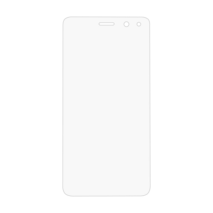 For Huawei Y6 (2017) 0.26mm 9H Surface Hardness 2.5D Explosion-proof Tempered Glass Non-full Screen Film, For Y6 (2017)