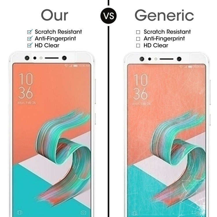 For Asus Zenfone 5 Lite ZC600KL 0.26mm 9H Surface Hardness 2.5D Explosion-proof Tempered Glass Screen Film, For Zenfone 5 Lite ZC600KL