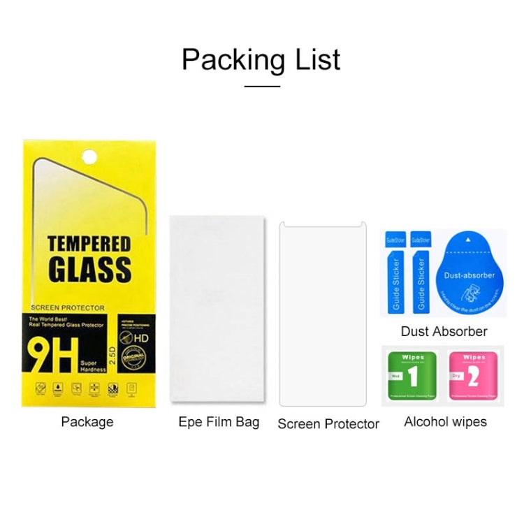 Non-Full Matte Frosted Tempered Glass Film for Xiaomi Redmi 6 Pro, For Xiaomi Redmi 6 Pro (1 PC)