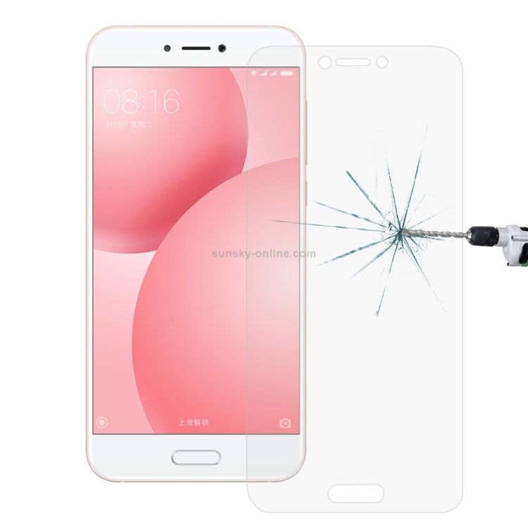 100 PCS for Xiaomi Mi 5c 0.26mm 9H Surface Hardness Explosion-proof Tempered Glass Screen Film, For Mi 5c
