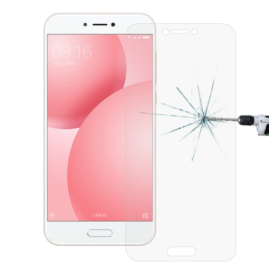 For Xiaomi Mi 5c 0.26mm 9H Surface Hardness Explosion-proof Non-full Screen Tempered Glass Screen Film, For Mi 5c