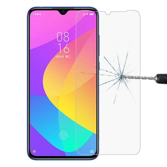 0.26mm 9H 2.5D Tempered Glass Film for Xiaomi Mi CC9, For Xiaomi Mi CC9 (1 PCS)
