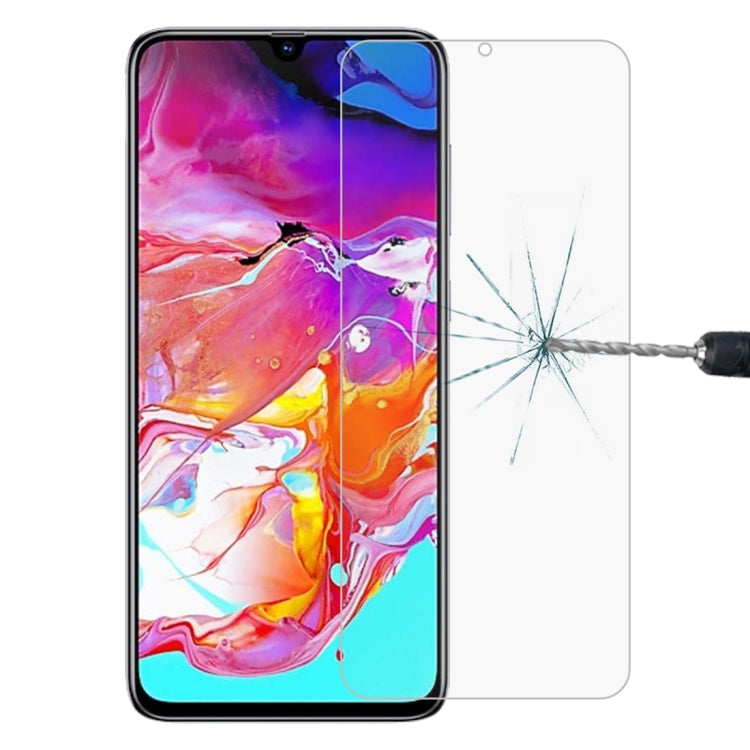 0.26mm 9H 2.5D Tempered Glass Film for Galaxy A70, For Galaxy A70