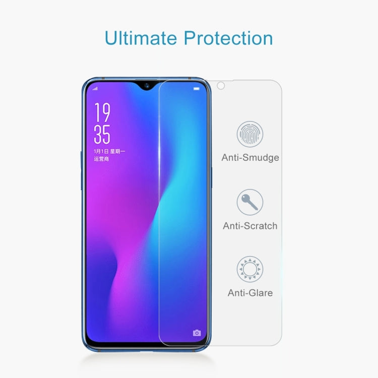 100 PCS 0.26mm 9H 2.5D Tempered Glass Film for OPPO R17 & R17 Pro, For R17(100 PCS)