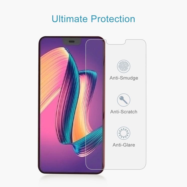 50 PCS 0.26mm 9H 2.5D Tempered Glass Film for Huawei Honor 9X / 9X Pro, No Retail Package, For Honor 9X