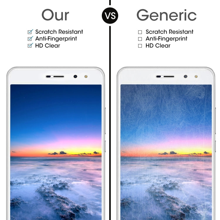 For Huawei Y5 2017 0.3mm 9H Surface Hardness 2.5D Explosion-proof Full Screen Tempered Glass Screen Film, For Y5 2017 (1 PC)