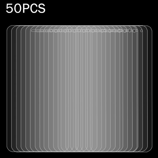 50 PCS for  Huawei Y5 2017 0.3mm 9H Surface Hardness 2.5D Explosion-proof Full Screen Tempered Glass Screen Film, No Retail Package, For Y5 2017 (50 PCS)